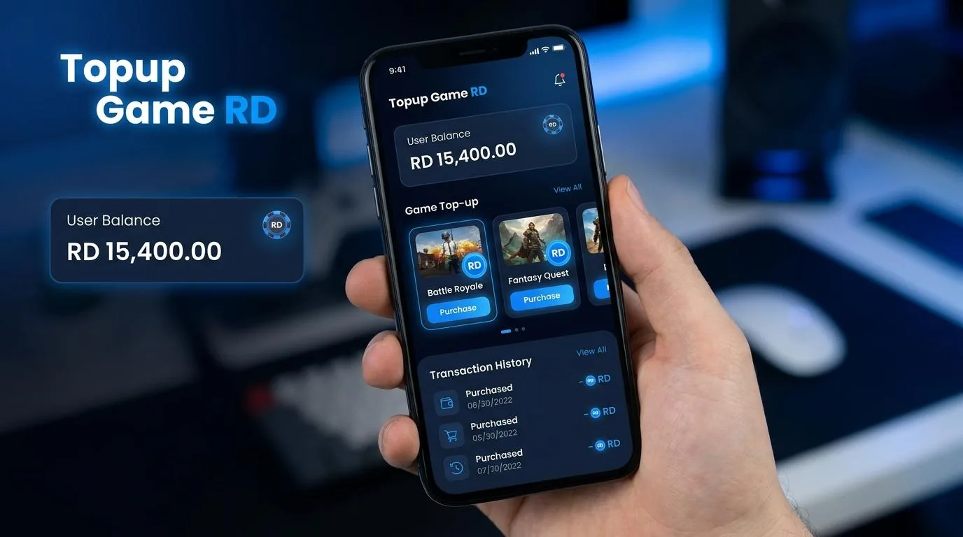 Top Up RD Official Official — top up Royal Dream chip gold RD instan